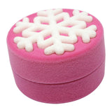 Maxbell Creative Gift Boxes Velvet Ring Box Earring Jewelry Box Organizer Box Pink