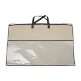 Maxbell Clothing Organizer with Zipper Blanket Storage Bag for Clothes Pillows Sheet 50x75cm