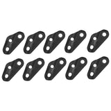 Maxbell 4x10x Wind Rope Buckles guyline Triangle Plastic Buckle Fixing for Tentorial