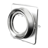Maxbell Stainless Steel Range Hood Valve Stable Range Hoods Check Valve for Bathroom 18.8cmx18.8cm