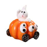 Maxbell Pumpkin Statue Versatile Resin Sculpture for Windowsills Bookshelves Mantels