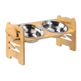 Maxbell Raised Dog Bowls Nonslip Puppy Dish Pet Stand for Kitten Small Dogs and Cats