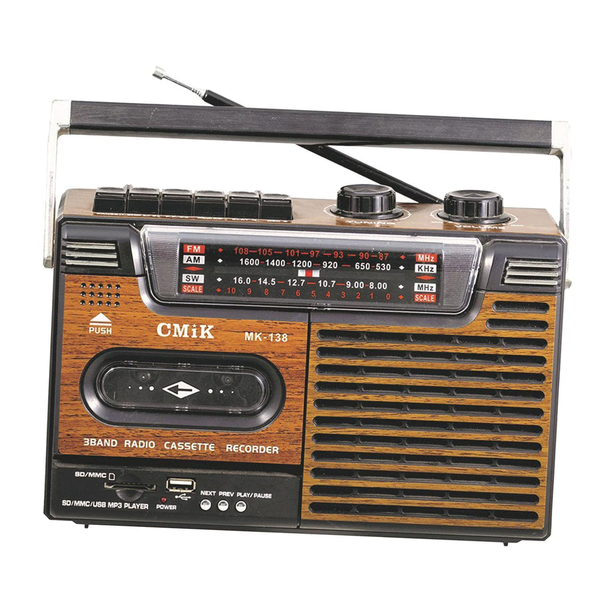 Maxbell Cassette Player Multifunctional Tape Player for Music Home Language Learning