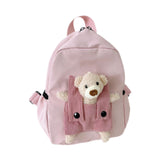 Maxbell Kids Backpack Zipper Closure Adorable Knapsack for Outdoor Backpacking Trips Pink