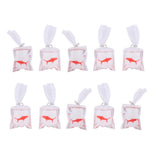 Maxbell 1/12 Dollhouse Miniature Transparent Bag Goldfish Life Scenes Decor Red - Aladdin Shoppers