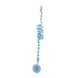 Maxbell Maxbell Cat Toy Hanging Elastic Spring Rope 180cm Durable with Suction Cup Flexible Blue