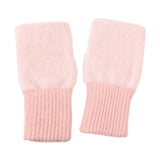 Maxbell Fingerless Typing Gloves Women Half Finger Gloves for Working Driving Sports Pink