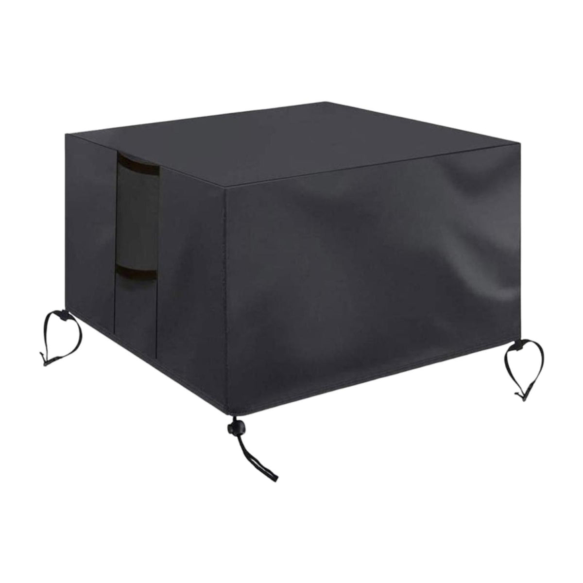 Maxbell Fire Pit Cover Windproof Weatherproof Firepit Cover for Garden Outdoor Patio 76x76x63