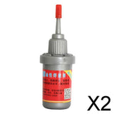 Maxbell 2xStrong Adhesive Glue Bonding Glue 0.8oz Multi-Function for Metal Rubber Tire