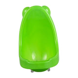 Pee Training Funny Hanging Portable Potty Trainer Urinal for Boys Child Kids Green