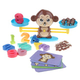 Maxbell Maxbell Math Game Toys - Monkey Numbers Balance Game Educational Toy Learning Math