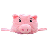 Maxbell 2xFunny Plush Pig Hat Cosplay Birthday Gift Women Girls Costume Holiday Party