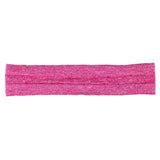 Maxbell Maxbell Unisex Sports Yoga Headband Wrap Gym Fitness Elastic Sweatband Rose Red