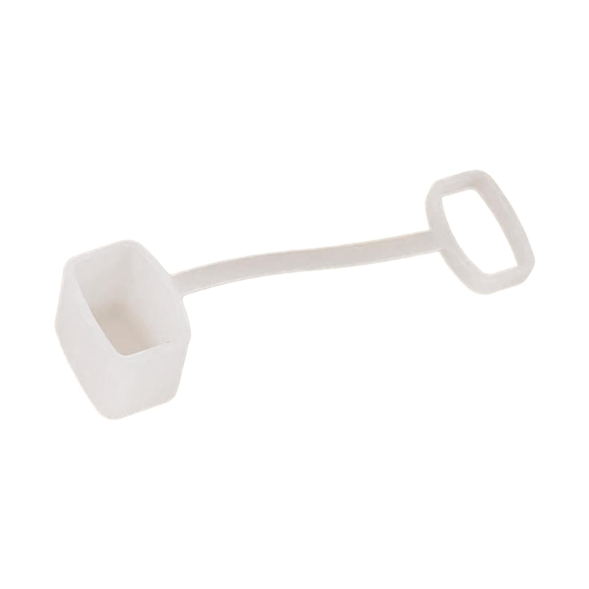 Maxbell Kazoo Mouthpiece Silicone Cover Scratch Resistant Beginner Party Mouth Guard White