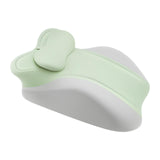 Maxbell Memory Cotton Bed Wedge Pillow Simple for Side Sleeping Watching Movies Green