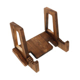 Maxbell Recipe Stand Wooden Display Stand for Pictures Photo Large Deep Bowls