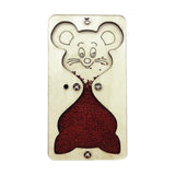 Maxbell Busy Boards Accessories Hourglass Montessori Toy Travel Toy Sensory Toys Red