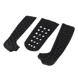 Maxbell EVA Surfing Surfboard Traction Anti-Slip Pad Deck Grip Tail Pad Set Gray