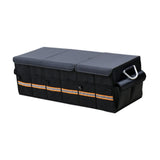 Maxbell Trunk Organizer Luggage Oxford Cloth Cargo Organizer for All Vehicle Car SUV Black