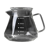 Maxbell Pour over Glass Coffeemaker Drip Coffee Maker for Camping Cafes Home