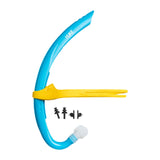 Maxbell Kids Snorkel Snorkeling Gear for Swim Training for Kids Boys Girls Ages 6-10 Blue