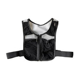 Maxbell Running Vest Bag Running Gear Breathable Chest Pack Mobile Phone Chest Bag Black