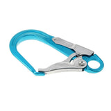 Maxbell Heavy Duty Rock Climbing Fall Protection Safety Lanyard Snap Clip Hook Blue - Aladdin Shoppers