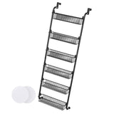 Maxbell over The Door Pantry Organizer Storage Rack for Bedroom Laundry Organization