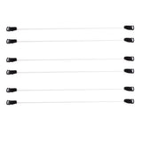 Maxbell Maxbell 3 Pairs Elastic Fish Line Nylon Wire w/ Hook for Hair Extensions Hairpieces S
