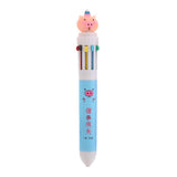 Maxbell Attractive Ballpoint Pen 10 in 1 Gel Ink Refills  Point Pens Blue