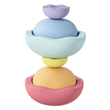 Maxbell Stepping Stones for Kids Lightweight for Ages 3 4 5 6 7 8 Years Sensory Toys Macaron color