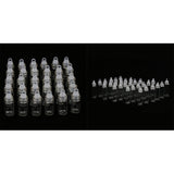 60 Pieces Mini Clear Glass Jars Vials Essential Oil DIY Decoration Bottles