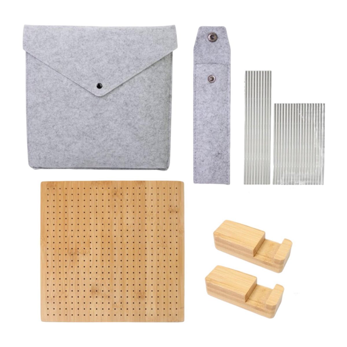 Maxbell Crochet Blocking Board with Pins for Beginners Gift for Mother Grandmothers