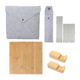 Maxbell Crochet Blocking Board with Pins for Beginners Gift for Mother Grandmothers