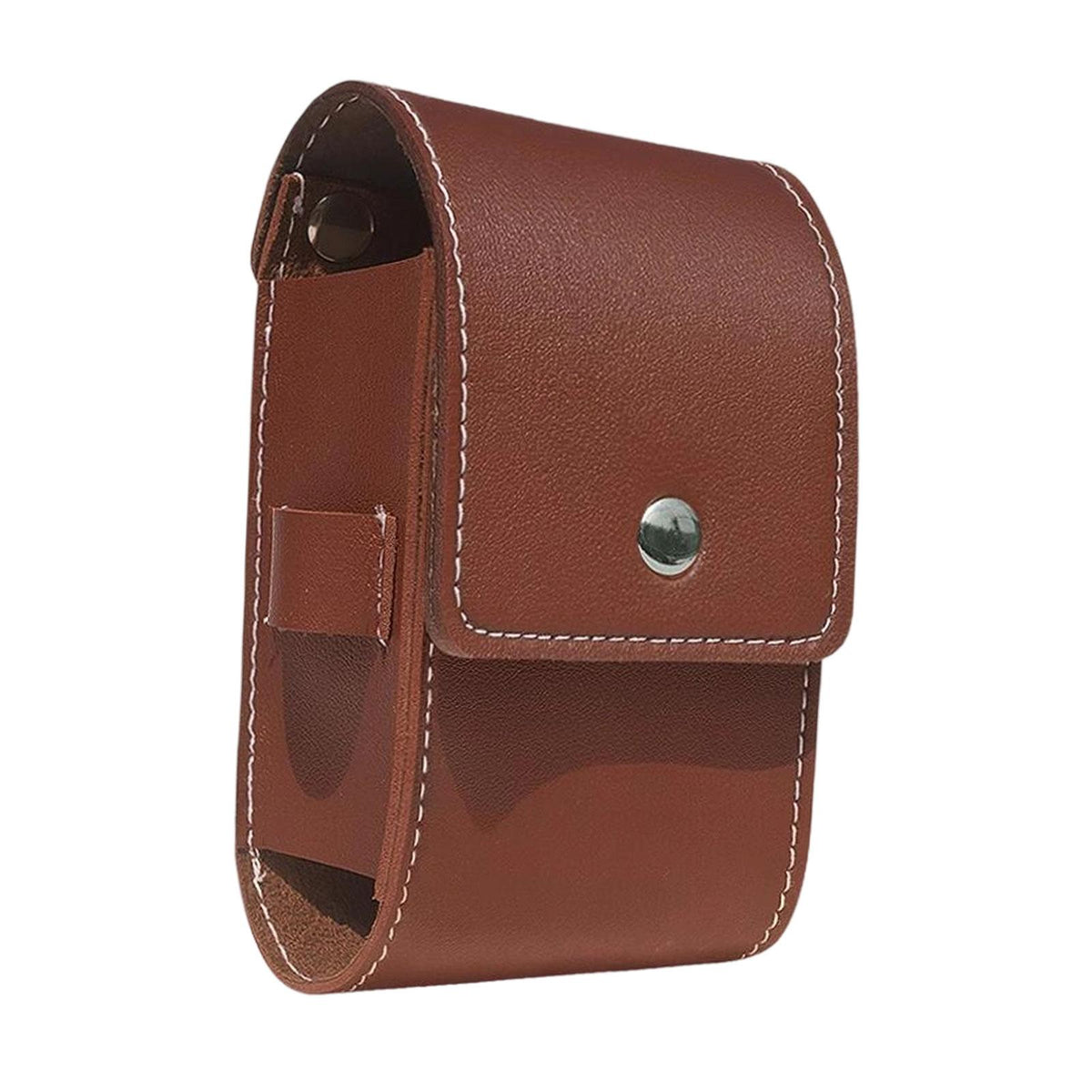 Golf Rangefinder Case Premium PU Men Gift Lightweight Range Finder Carry Bag Coffee