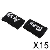 15xSBR Gel Boxing Knuckle Protection Under Hand Wraps Guards Protector Black