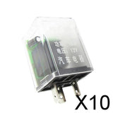 Maxbell 10xCar 12V 160W 3Pin Turn Signal Blink Light Indicator Electronic Flasher Relay
