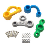 Maxbell 4x Children Rock Climbing Holds DIY Climbing Grip Kits for Kids Children Gym B