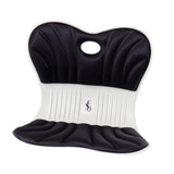 Maxbell Back Posture Corrector Back and Support for Office Computer Chair Floor Seat Black