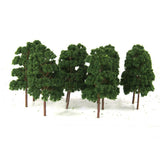 Maxbell 9x10PCS Model Trees Train Railway Wargame Diorama Architecture Layout HO Scale