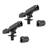 Maxbell Fishing Rod rack Holders Adjustable Removable 360 Kayak Tools Pole BracketX2