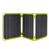 Solar Panel 3 Folding 40W for Outdoor Activities Emergency Charging Climbing Yellow