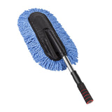 Maxbell Multi Functional Car Brush Duster Washing for Bedrooms Kitchens Home Blue