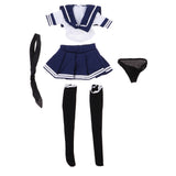 Maxbell 1/6 Female Sailor Uniform Outfits + High Heel Shoes for 12" Action Figures
