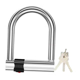 Maxbell Bike U Shape Lock Sturdy Waterproof Security Hydraulic Cutter Resistant Lock with 3 Keys