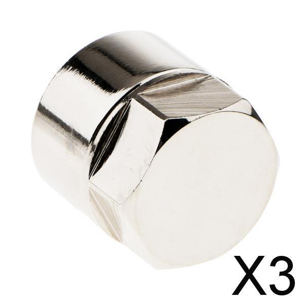 Maxbell 3xStainless Steel M18*1.5mm O2 Oxygen Sensor Bung Extender Spacer Adapter