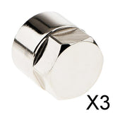 Maxbell 3xStainless Steel M18*1.5mm O2 Oxygen Sensor Bung Extender Spacer Adapter