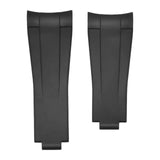 Maxbell Watch Band Replace Classic for Women Men Repair Accessories Wristwatch Strap Black