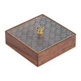 Maxbell Divided Serving Box Versatile Serving Tray for Cookies Desserts Dried Fruits Square