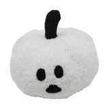 Maxbell Halloween Pumpkin Pillow Cushion Ornaments Cute 3D Plush Toy Halloween Decor White
